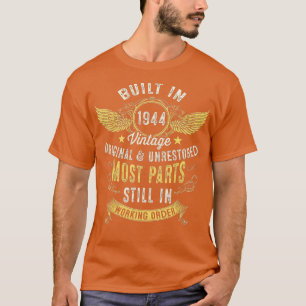 Camiseta Vintage Construída Em 1944 Os Anos 40 E Os 78 B En