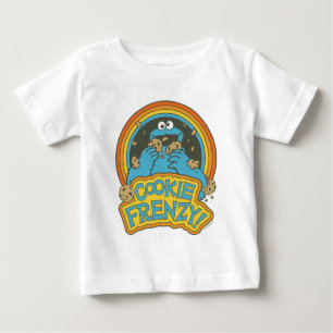 Camiseta Vintage Cookie Monster Cookie Frenzy