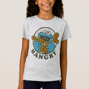 Camiseta Vintage Cookie Monster Hangry