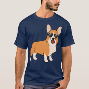 Camiseta Vintage Corgi Dog Lover Tshirt Legal Corgi Sunglas