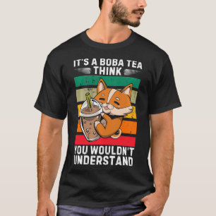 Camiseta Vintage Corgi É Uma Boba Tea Pensam Que Não Iriam.