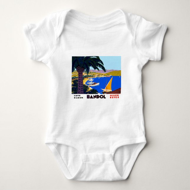 Camiseta Vintage Cote D'Azur Viagem (Frente)