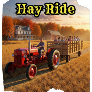 Camiseta Vintage Country Fall Hay Rides