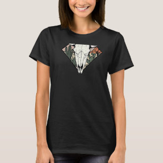 Camiseta Vintage Country Western Desert Bull Legal Country
