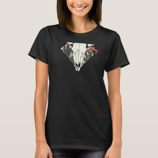 Camiseta Vintage Country Western Desert Bull Legal Country