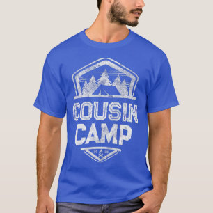 Camiseta Vintage COUSIN CAMP 2022 Vovó engraçado Vovô Ree