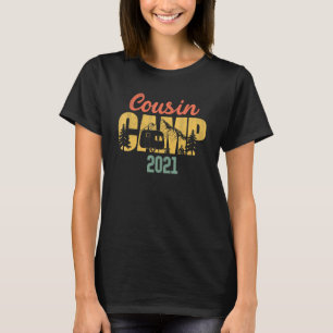Camiseta Vintage Cousin Crew Camp Family Cu