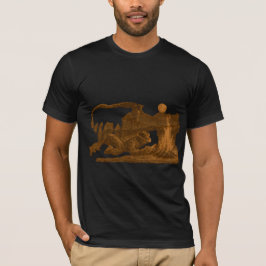 Camiseta Vintage Cowboy Silhouette Western Tee