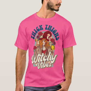 Camiseta Vintage Coxas Escuras E Víblias Bruxas Bruxas