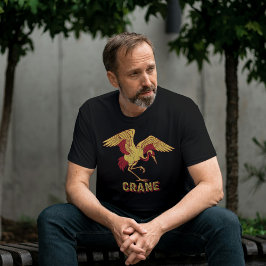 Camiseta Vintage Crane Martial Arts Design - Estilo Retroat