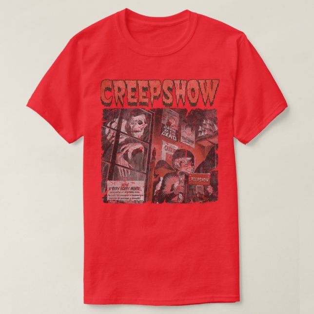 CAMISETA VINTAGE CREEPSHOW A VE (Frente do Design)