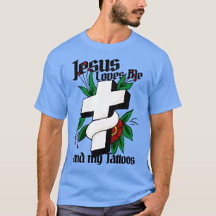 Camiseta Vintage Cross Tattoo