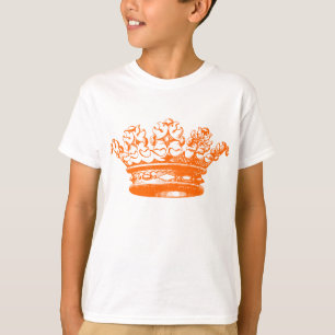 Camiseta Vintage Crown - Laranja