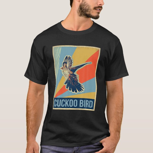 Camiseta Vintage Cuckoo Bird T Shirt (Frente)
