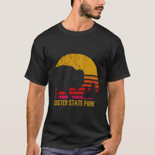 Camiseta Vintage Custer State Park Dakota do Sul Buffalo Ro