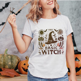 Camiseta Vintage-Cute Encantando Bruxas de Cottagecore