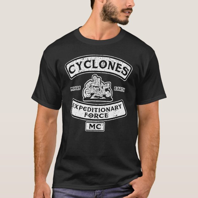 Camiseta Vintage Cyclones MC (Frente)