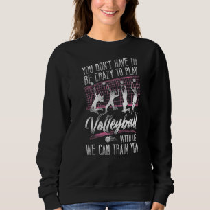 Camiseta Vintage da Equipe do Jogador de Voleibol Você não