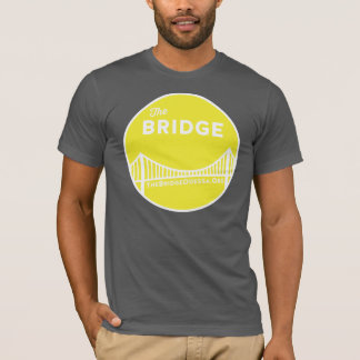 Camiseta Vintage da ponte com endereço da Web