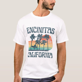 Camiseta Vintage da Vacinação de Verão da Encinitas Califor