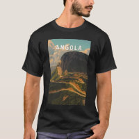 Vintage da Viagem de Ilustração Angola