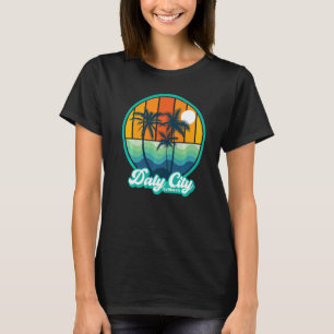 Camiseta Vintage Daly City California Summer VacBeach