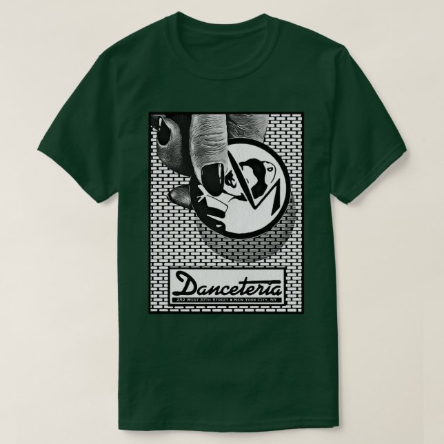 Camiseta Vintage Danceteria Defunct Nightclub 80s Novo (Frente do Design)