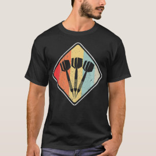 Camiseta Vintage Dart Arrows Gift Dart Player Premium