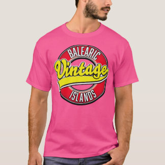 Camiseta Vintage das Ilhas Baleares