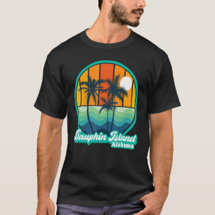 Camiseta Vintage Dauphin Island Alabama Summer 90s Beach So