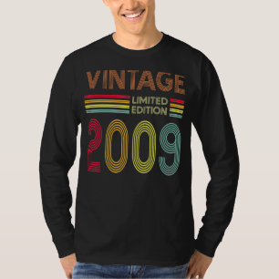 Camiseta Vintage de 13 anos 2009 13 Aniversário