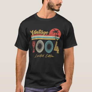Camiseta Vintage de 2004 Edição Limitada 18 Anos 18º