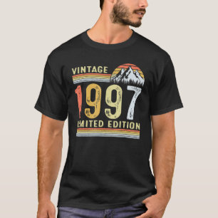 Camiseta Vintage de 25 anos 1997, 25, Aniversário