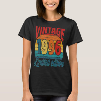 Camiseta Vintage de 26 anos 1996 26º aniversário