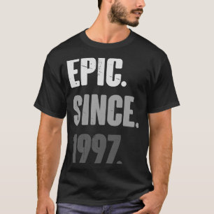 Camiseta Vintage de 26 anos 1997 Aniversário 26º Decorati