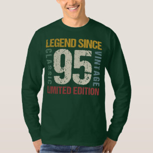 Camiseta Vintage de 27 anos 1995 27º aniversário