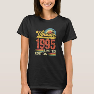 Camiseta Vintage de 28 anos 1995 28º aniversário