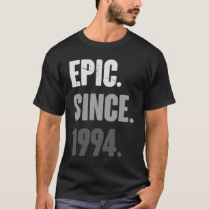 Camiseta Vintage de 29 anos 1994 Aniversário 29º Decora