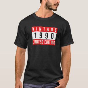 Camiseta Vintage de 32 anos 1990 32º aniversário 4