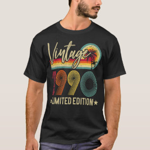 Camiseta Vintage de 32 anos 1990 32º dia
