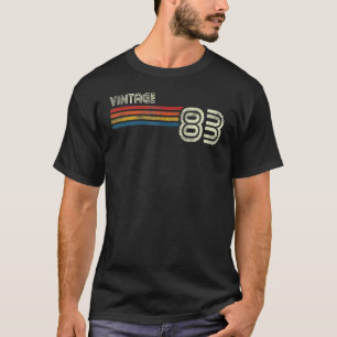 Camiseta Vintage de 40 anos 1983 aniversário de 40 anos 6