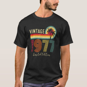 Camiseta Vintage de 45 anos 1977 45º aniversário