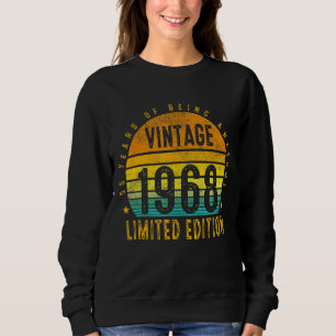 Camiseta Vintage de 55 anos 1968 Limited Edition 55th Bir