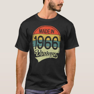 Camiseta Vintage De 57 Anos De 1966 Feita Em 1966 57º Nasci