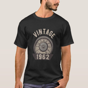 Camiseta Vintage de 60 anos 1962 Velocímetro De Automóveis 