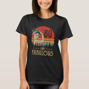 Camiseta Vintage De 60 Anos E Fabuloso 60 Bi