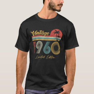 Camiseta Vintage de 62 anos 1960 Limited Edition 62