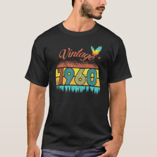 Camiseta Vintage de 62 anos Retro 1960 62th Birthday Eagl