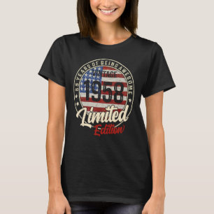 Camiseta Vintage de 65 anos 1958 65th Birthday Retro