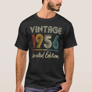 Camiseta Vintage de 67 anos 1956 67º aniversário